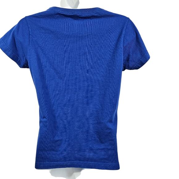 Disney Minnie Mouse Blue T-Shirt Personalized with HANNAH Women's S - Picture 3 of 7